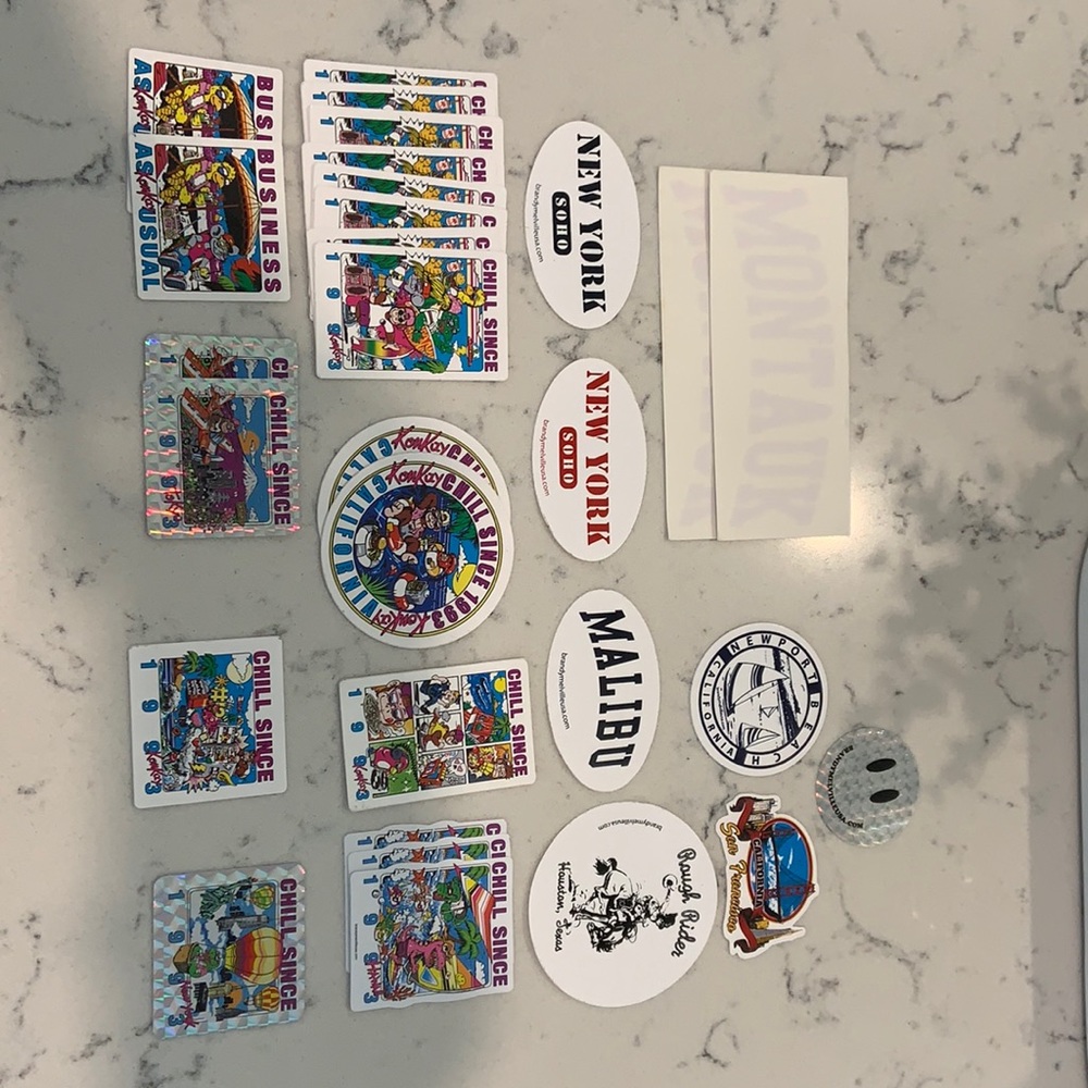 29 Brandy Melville Stickers!